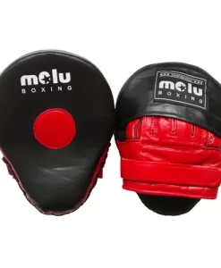 Manopla Boxeo Curva Profesional - NEGRO/ROJO